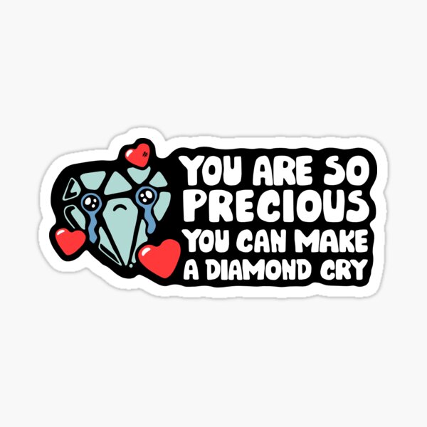 Diamond Cry Sticker