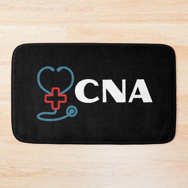 Item preview, CNA Nurse Assistant with stethoscope (white text)- CNA Certified Nurse Assistant designed and sold by CaitU.