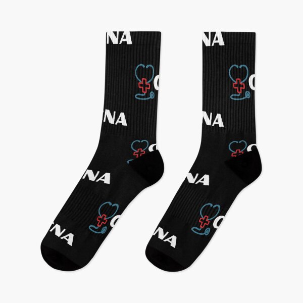 Item preview, CNA Nurse Assistant with stethoscope (white text)- CNA Certified Nurse Assistant designed and sold by CaitU.