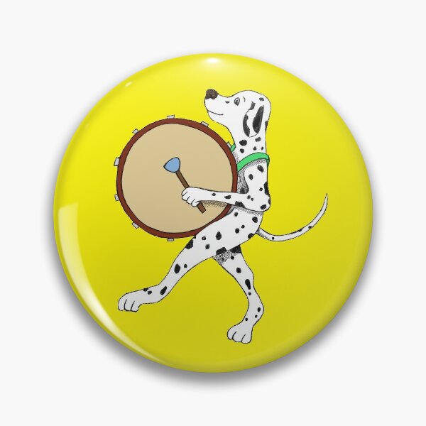 Item preview, D is for Dog playing the Drum designed and sold by AnnieHines.