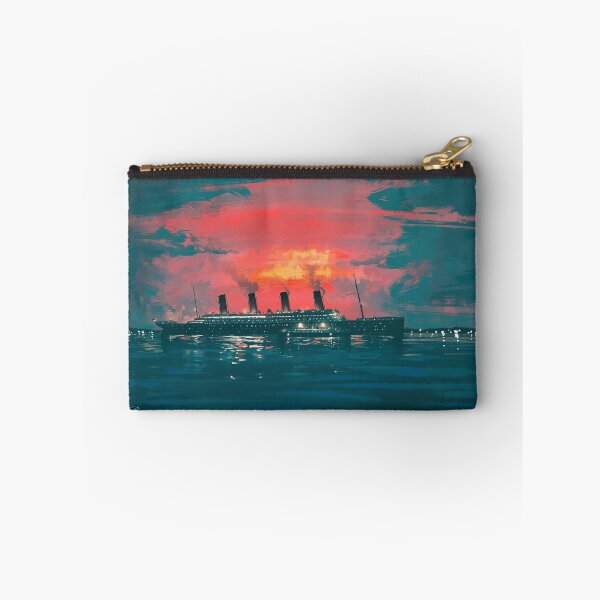 Item preview, Cherbourg - RMS Titanic painting - Art by Eliott Sontot designed and sold by Eliott Sontot.