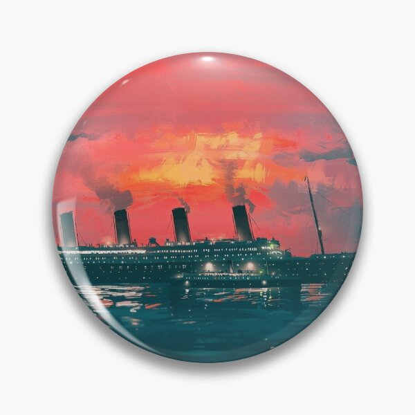 Item preview, Cherbourg - RMS Titanic painting - Art by Eliott Sontot designed and sold by Eliott Sontot.