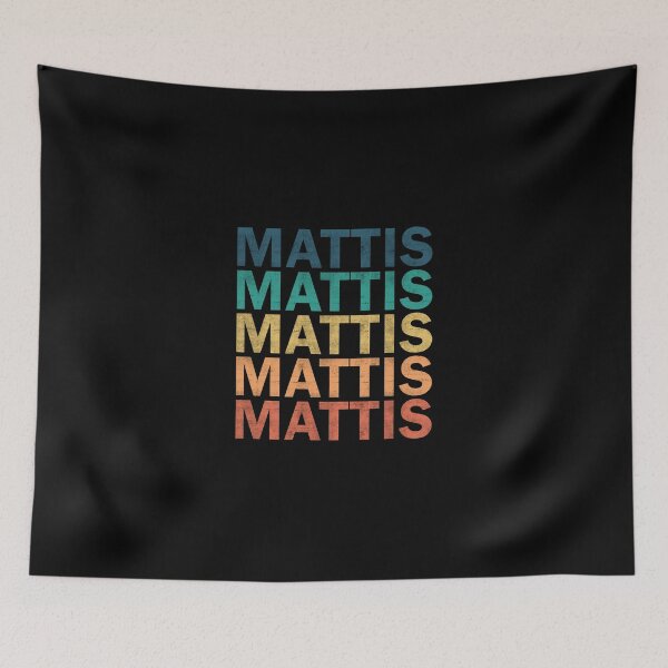 Item preview, Mattis Name T Shirt - Mattis Vintage Retro Mattis Name Gift Item Tee designed and sold by mackpatsy.