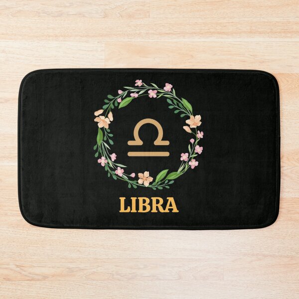 Item preview, Floral Libra Zodiac Sign designed and sold by Hellofriendco.