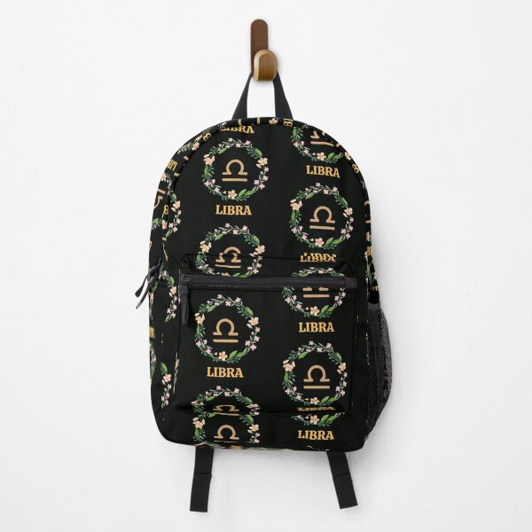 Item preview, Floral Libra Zodiac Sign designed and sold by Hellofriendco.