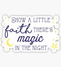 Bruce Springsteen Thunder Road Lyrics Sticker