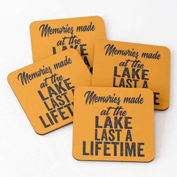 Item preview, Memories made at the lake last a lifetime-summer lakes. designed and sold by DesignedBySnip.