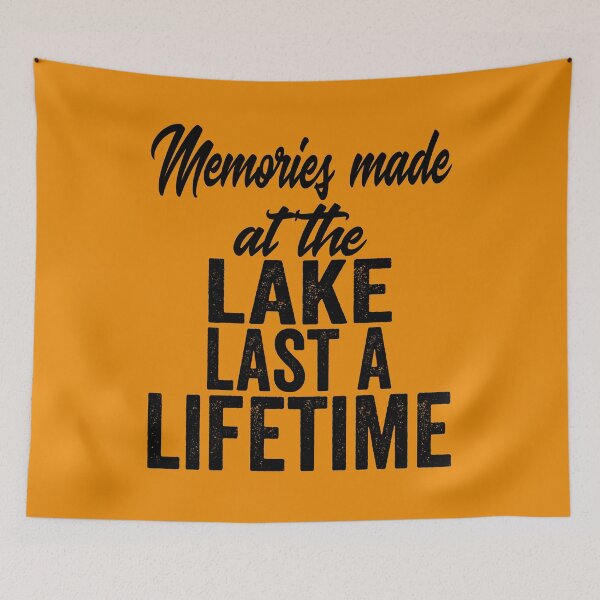 Item preview, Memories made at the lake last a lifetime-summer lakes. designed and sold by DesignedBySnip.