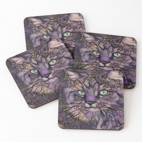 Item preview, Eylmi, cat, chat, cat, kitty, lea roche paintings designed and sold by L. ROCHE.