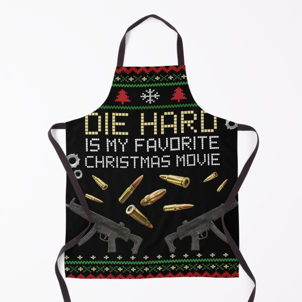 Item preview, DIE HARD - Ugly Christmas Sweater MP5 Bullet Action Gun Xmas Design - IS MY FAVORITE MOVIE! designed and sold by Frontoni.