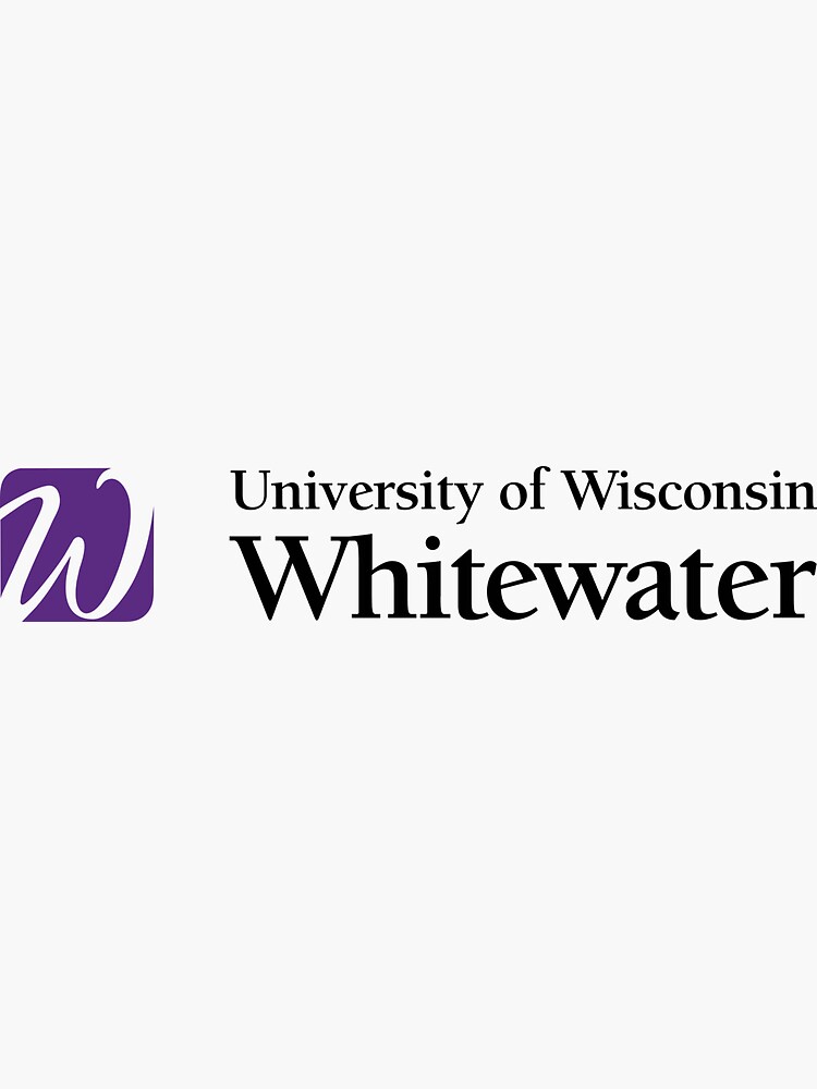 "University of WisconsinWhitewater" Sticker for Sale by liamoliver043