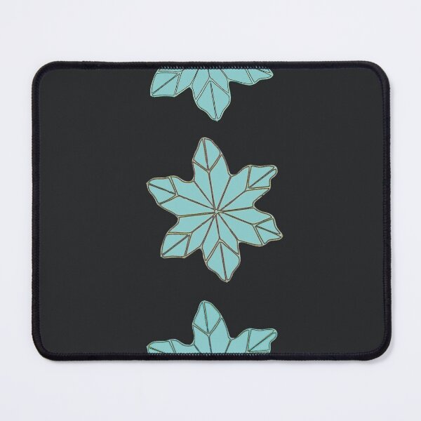 Item preview, ice flowers turquoise designed and sold by Veki5.