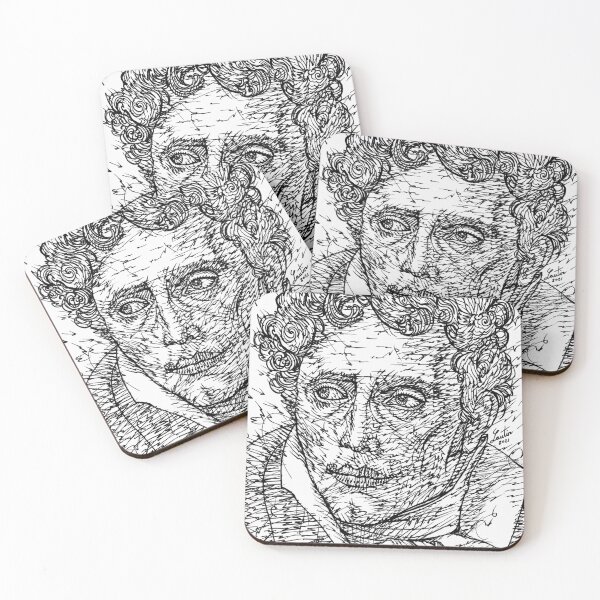 Item preview, ARTHUR SCHOPENHAUER ink portrait .2 designed and sold by lautir.