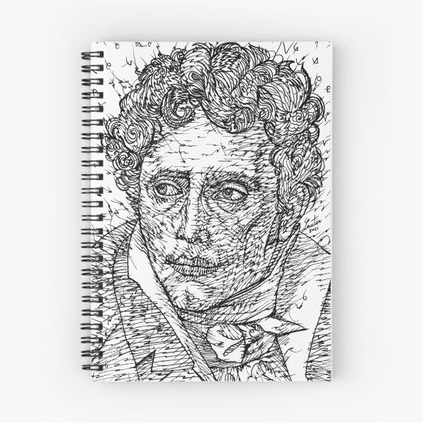 Item preview, ARTHUR SCHOPENHAUER ink portrait .2 designed and sold by lautir.