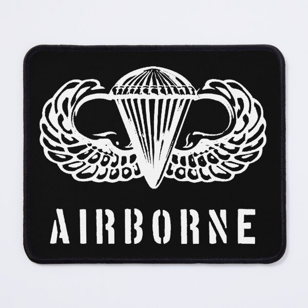 Item preview, US airborne parawings - white designed and sold by wordwidesymbols.