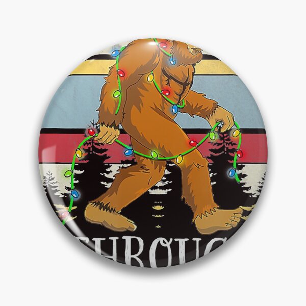 Item preview, Sasquatch Christmas Squatching Bigfoot Xmas Tree Light designed and sold by JodyBoling.
