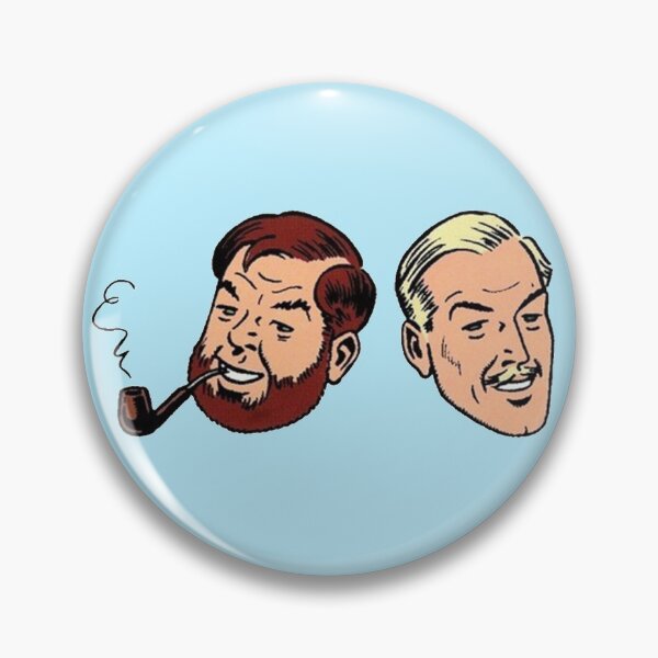 Item preview, Blake and Mortimer Heads (From The Time Trap (Le Piège Diabolique)) designed and sold by california-112.