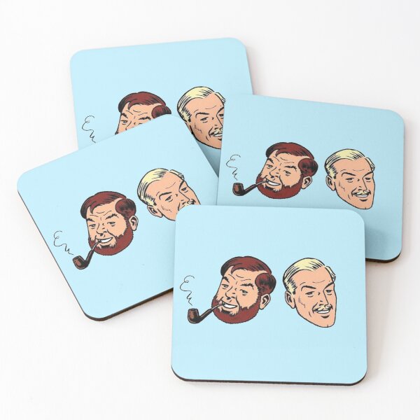 Item preview, Blake and Mortimer Heads (From The Time Trap (Le Piège Diabolique)) designed and sold by california-112.