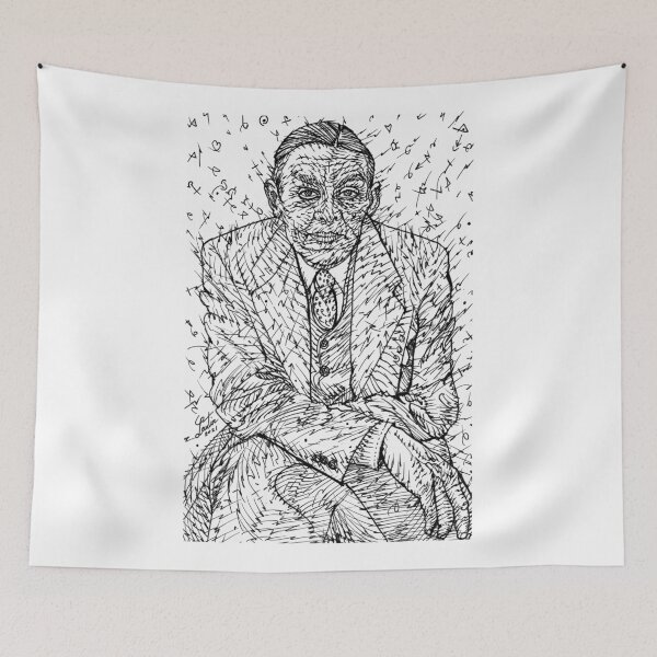 Item preview, T. S. ELIOT  ink portrait designed and sold by lautir.