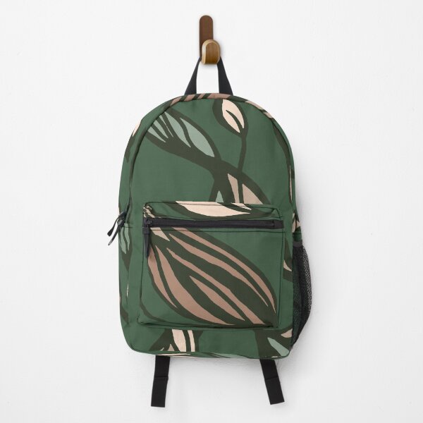 Item preview, Elegant  Dark Green Abstract Leaves tattoo designed and sold by jeanyun48.