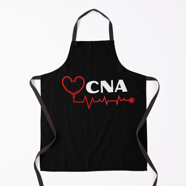 Item preview, CNA Nurse Assistant with stethoscope heartbeat (white text)- CNA Certified Nurse Assistant designed and sold by CaitU.