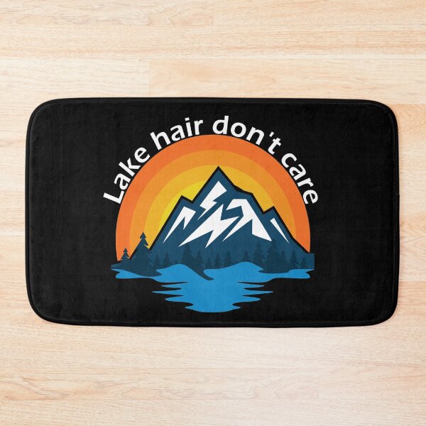 Item preview, Lake hair don't care-summer lakes. designed and sold by DesignedBySnip.