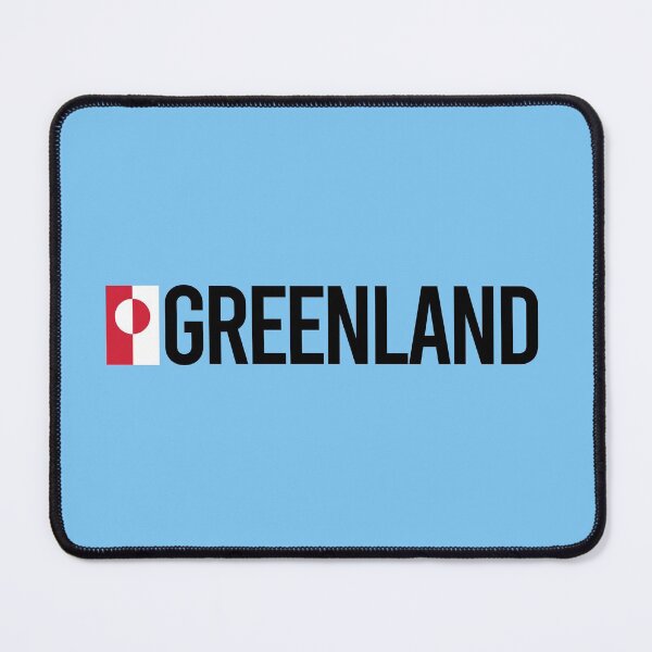Item preview, Greenland Country Flag collection designed and sold by randomorder.