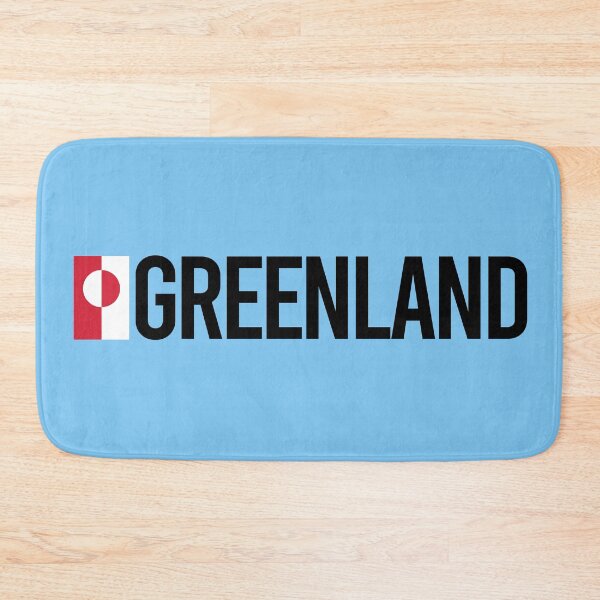 Item preview, Greenland Country Flag collection designed and sold by randomorder.