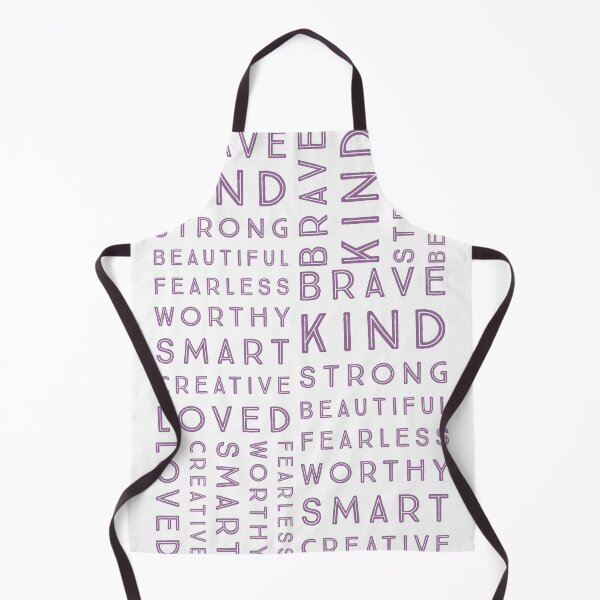 Item preview, Brave, Kind, Strong, Beautiful Words designed and sold by Kate Ellarby.
