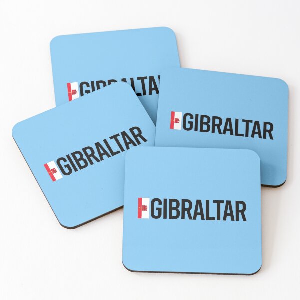 Item preview, Gibraltar Country Flag collection designed and sold by randomorder.