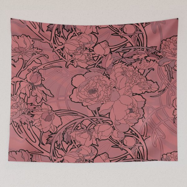 Item preview, alphonse mucha - flowers,No,02, designed and sold by kinsley45.
