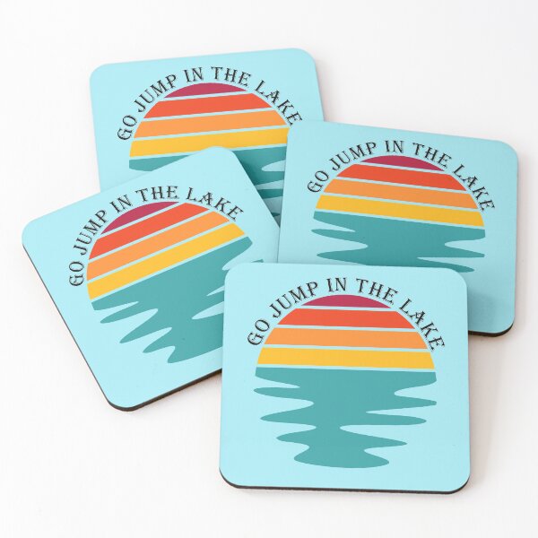 Item preview, Go jump in the lake-summer lakes. designed and sold by DesignedBySnip.