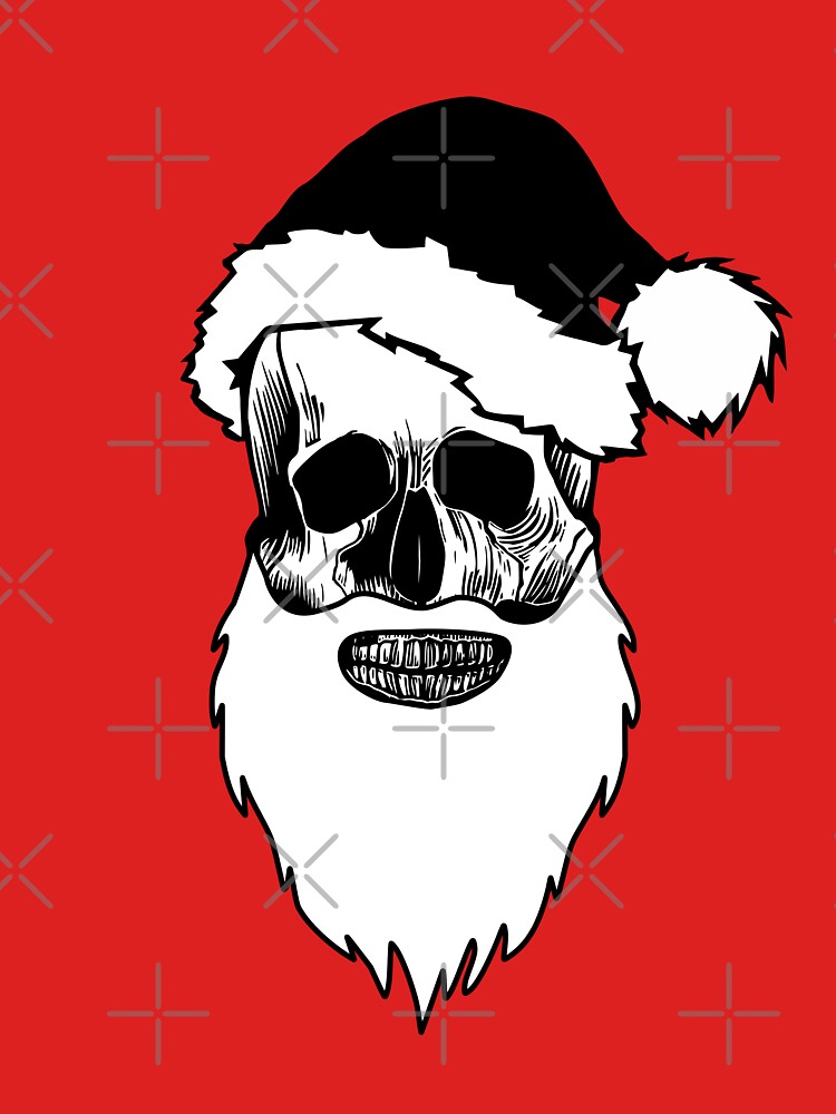 Disover Skull Santa Claus Classic T-Shirt