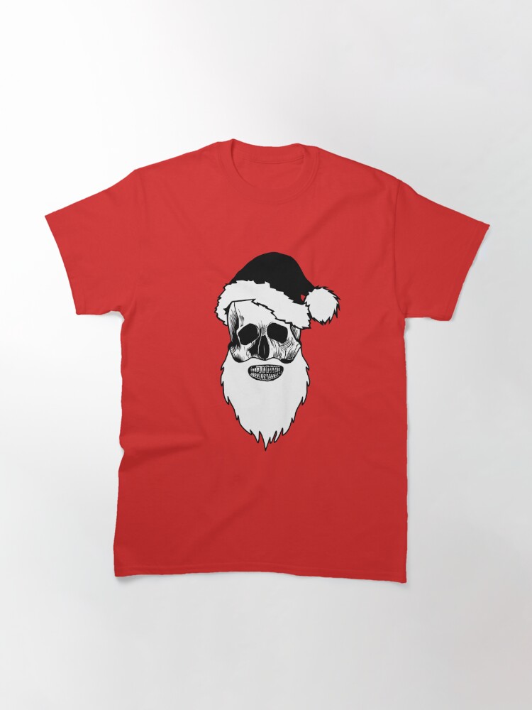 Disover Skull Santa Claus Classic T-Shirt