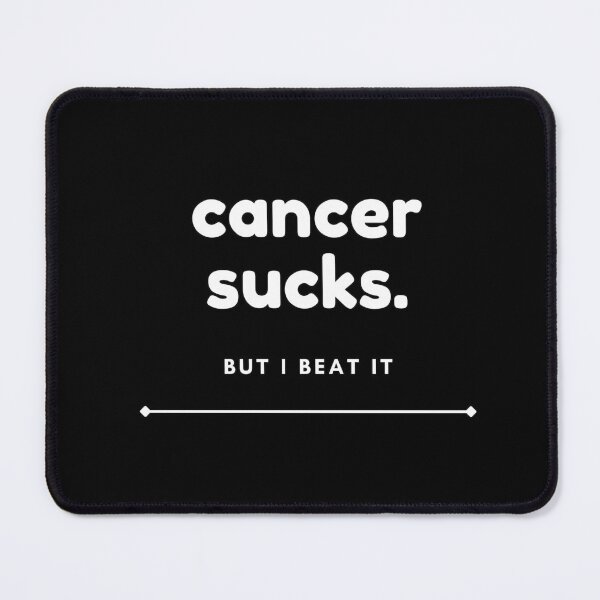 Item preview, Cancer sucks but I beat it inspirational motivation quote designed and sold by studio17designz.