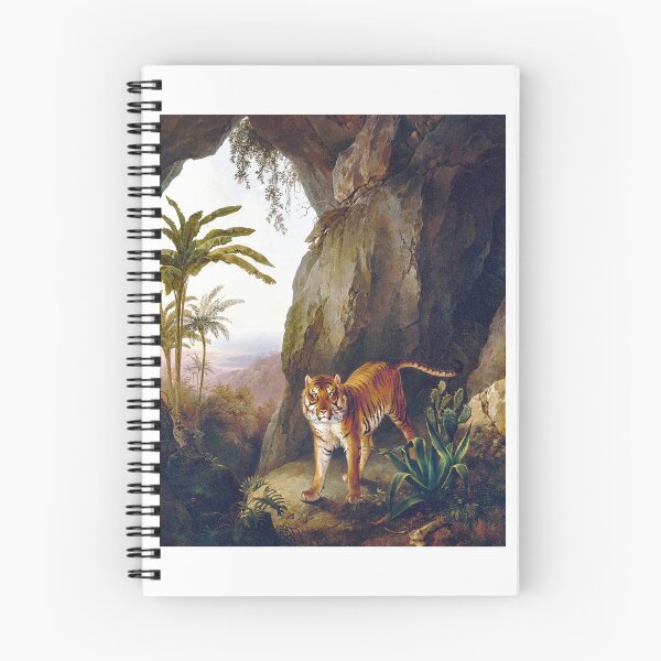Aperçu de l'œuvre Tigre vintage Impression artistique créée et vendue par Eva Vincent.