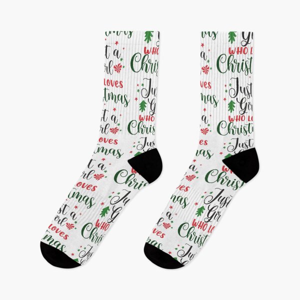 Item preview, Just A Girl Who Loves Christmas and cookies designed and sold by Fjabi.