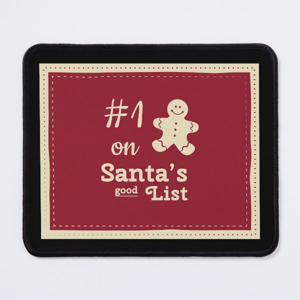 Item preview, All i want for christmas is ginger bread - The ginger bread man - Number one on santa's good list- Happy Christmas and a happy new year! - Available in stickers, clothing, etc designed and sold by crazycollective.