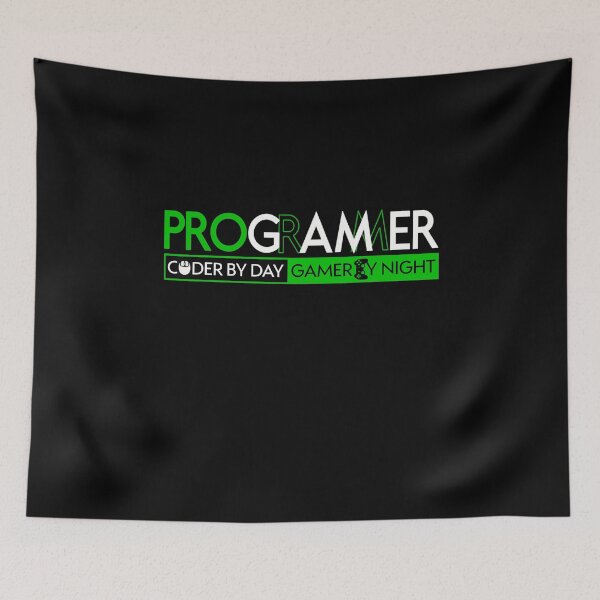 Item preview, Retro Funny PROGRAMMER Gamer and Coder Computer Geek for IT Men designed and sold by CTankdesign.