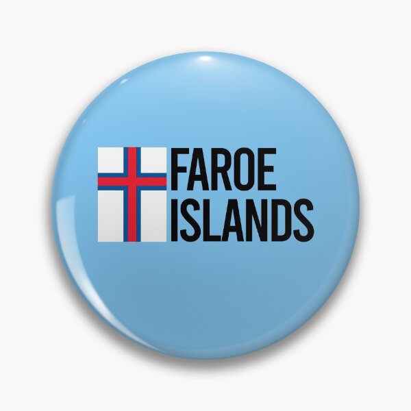 Item preview, Faroe Islands Country Flag collection designed and sold by randomorder.