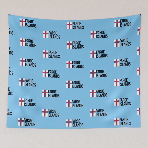 Item preview, Faroe Islands Country Flag collection designed and sold by randomorder.