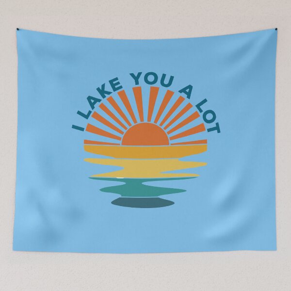 Item preview, I lake you a lot-summer lakes.  designed and sold by DesignedBySnip.