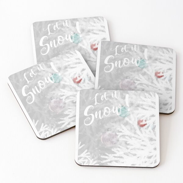 Item preview, Let it snow Christmas Card designed and sold by RoseMaryWP.