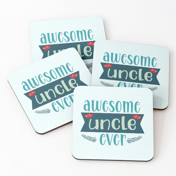 Item preview, awesome uncle ever, gift for lovely uncle, uncle green birthday gift designed and sold by NineJuly.