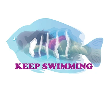 Artwork thumbnail, Keep Swimming by Randa-2511