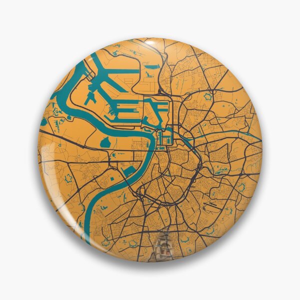 Item preview, Antwerp map belgium designed and sold by PostersProf1.