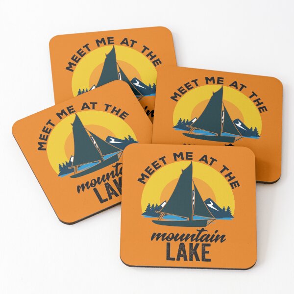 Item preview, Meet me at the mountain lake-summer lakes. designed and sold by DesignedBySnip.