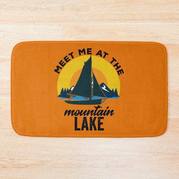 Item preview, Meet me at the mountain lake-summer lakes. designed and sold by DesignedBySnip.