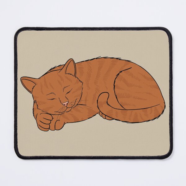 Item preview, Sleeping Orange Tabby Cat  designed and sold by rmcbuckeye.