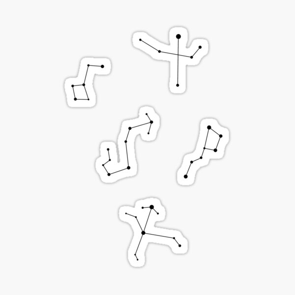 Constellation Stickers Sticker